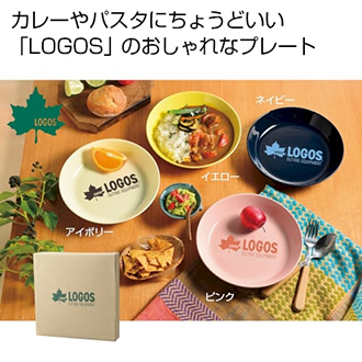 ＬＯＧＯＳ 大きなプレート１枚 | ノベルティ・販促品の名入れ通販